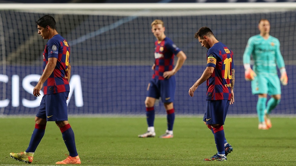 فضيحة مدوية لبرشلونة بخسارته أمام بايرن ميونخ بثمانية أهداف في دوري أبطال أوروبا (فيديو)