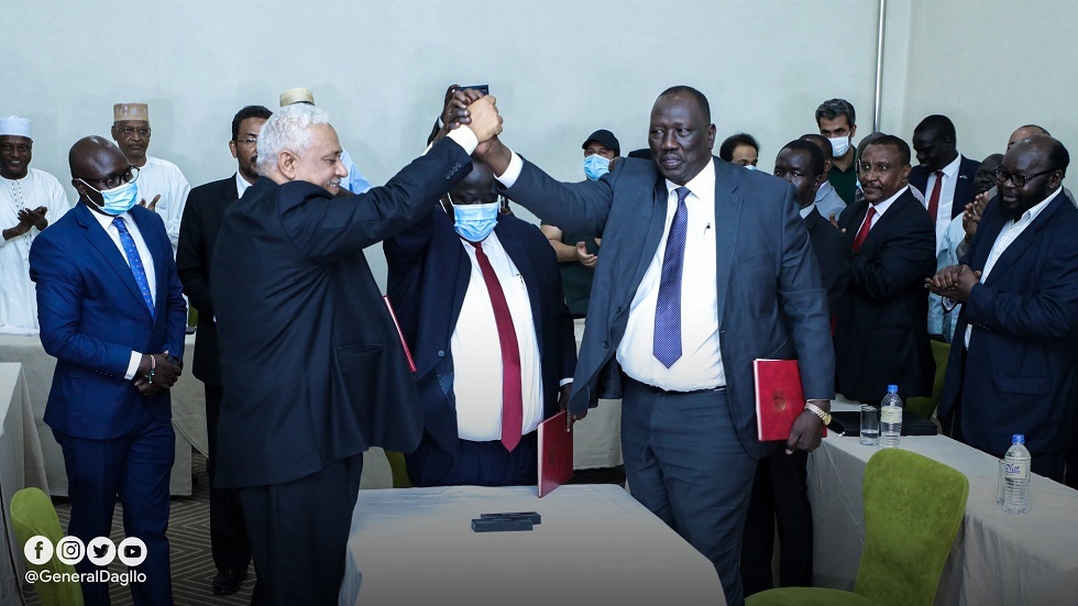 الحكومة السودانية توقع بالأحرف الأولى اتفاق الترتيبات الأمنية مع 