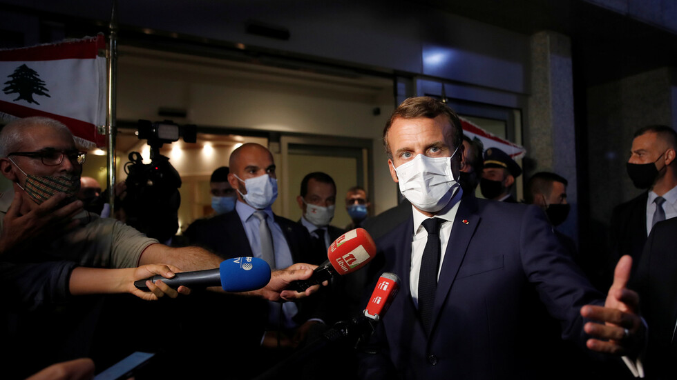 ماكرون: مستعد لاستضافة مؤتمر بشأن لبنان في أكتوبر والأسابيع الستة القادمة ذات أهمية حيوية للبلد