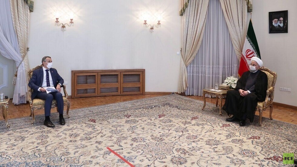 روحاني خلال استقباله وزير خارجية سويسرا: ترامب أخطأ في حساباته تجاه إيران