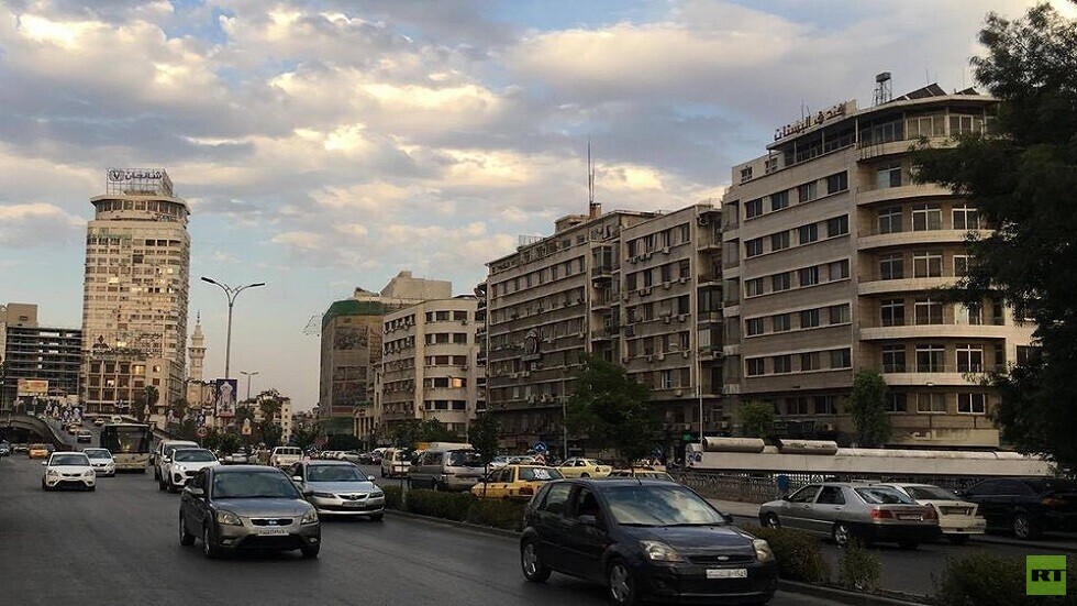 وسط العاصمة السورية دمشق منذ أيام