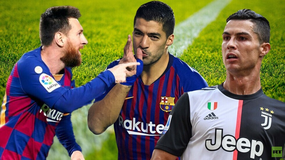 سواريز.. العضو رقم  14 في نادي رونالدو وميسي الحصري