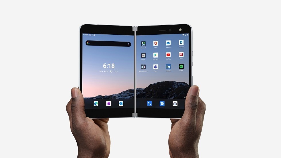 كشف أسرار هاتف مايكروسوفت الحديث القابل للطي (فيديو)