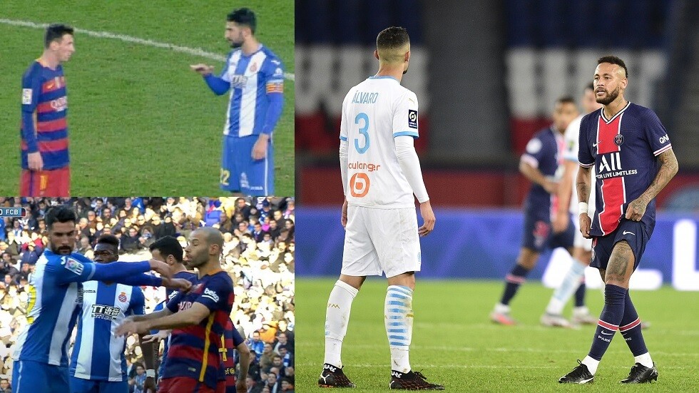 شاهد.. ميسي تعرض لاستفزاز غونزالس قبل نيمار .. فكيف تصرف