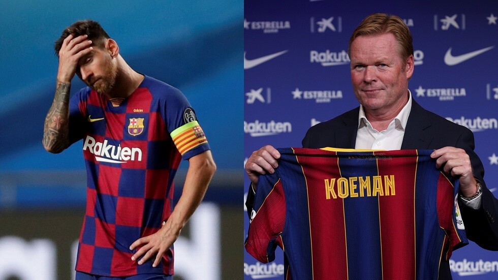 كومان يعلق لأول مرة على محاولة ميسي 