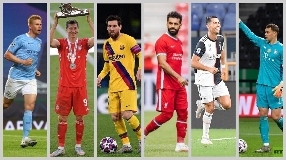 مفاجآت مدوية في القوائم القصيرة للمرشحين لجوائز الأفضل في أوروبا 2020