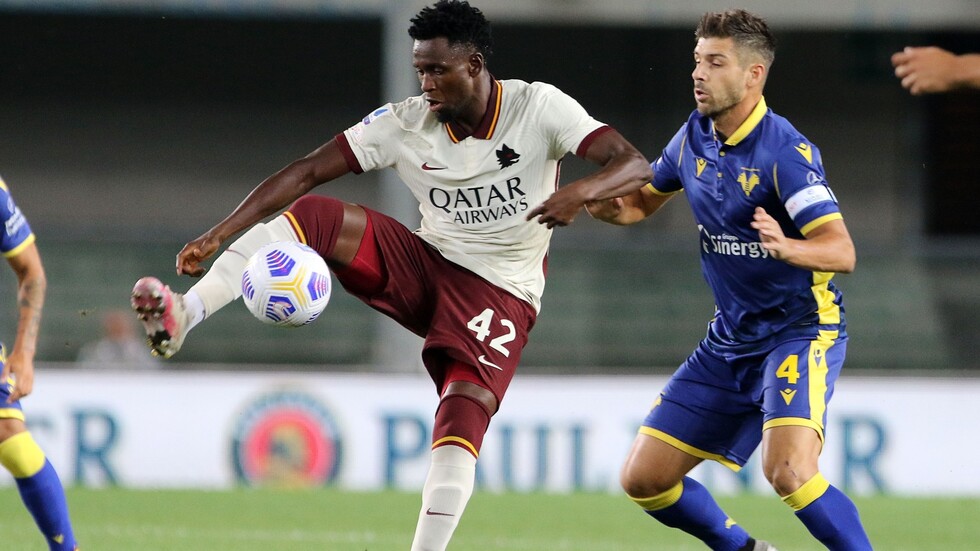 إعلان روما خاسرا في مباراته مع فيرونا بسبب إشراك لاعب لا يحق له اللعب