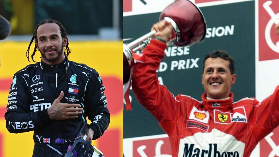 جائزة روسيا الكبرى.. هاميلتون لفوزه الـ91 ومعادلة رقم شوماخر