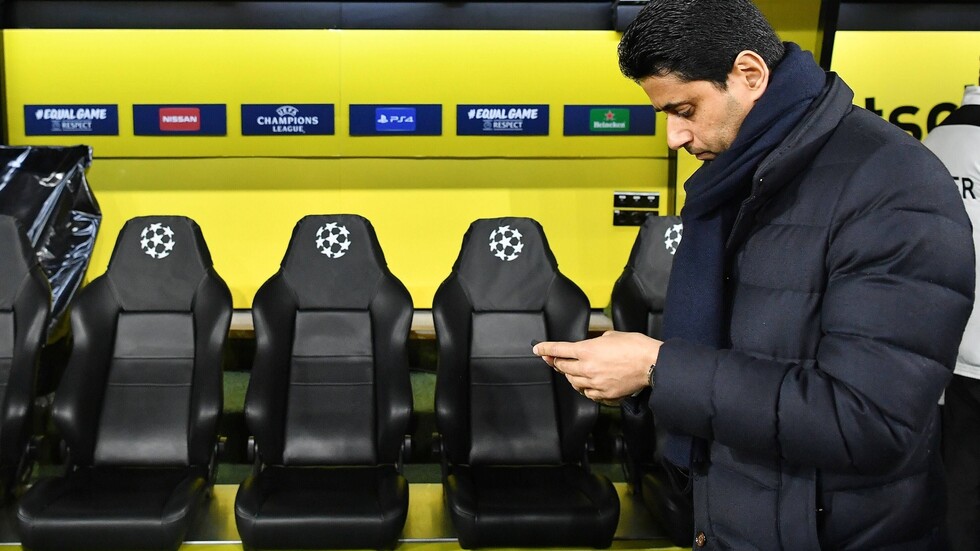 ناصر الخليفي ممثلا للدوري الفرنسي