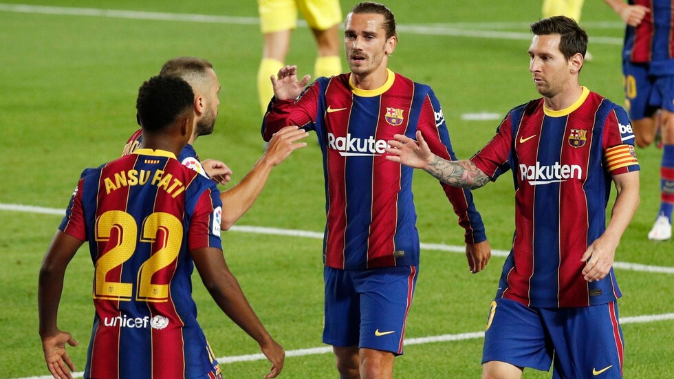 بالفيديو.. برشلونة يبدأ عصر كومان بعرض عضلاته أمام فياريال