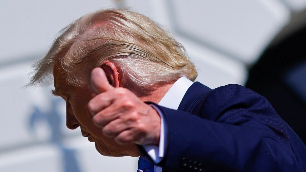 ترامب ردا على 