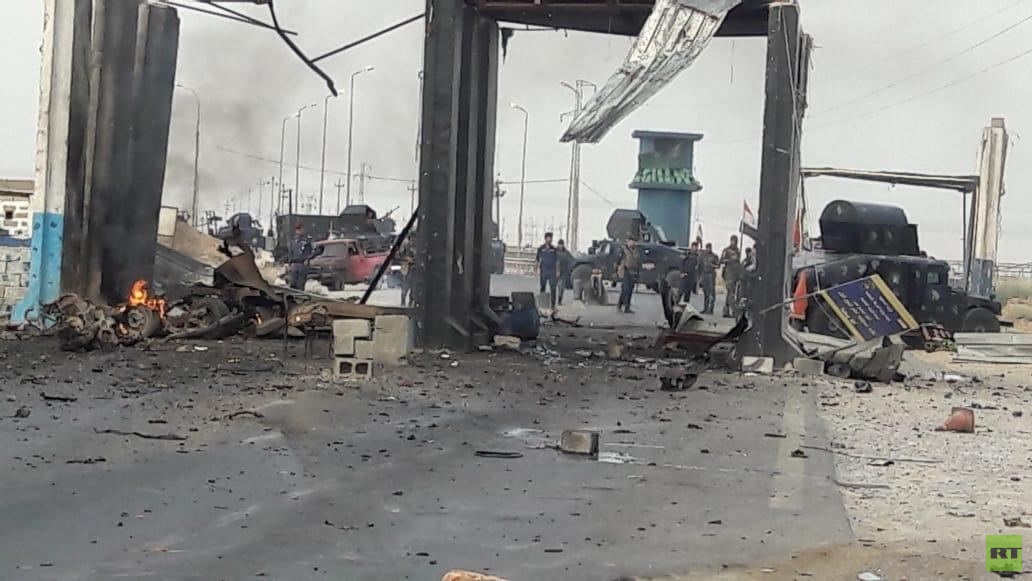 العراق.. انفجار عجلة مفخخة بين محافظتي صلاح الدين وكركوك (فيديو)