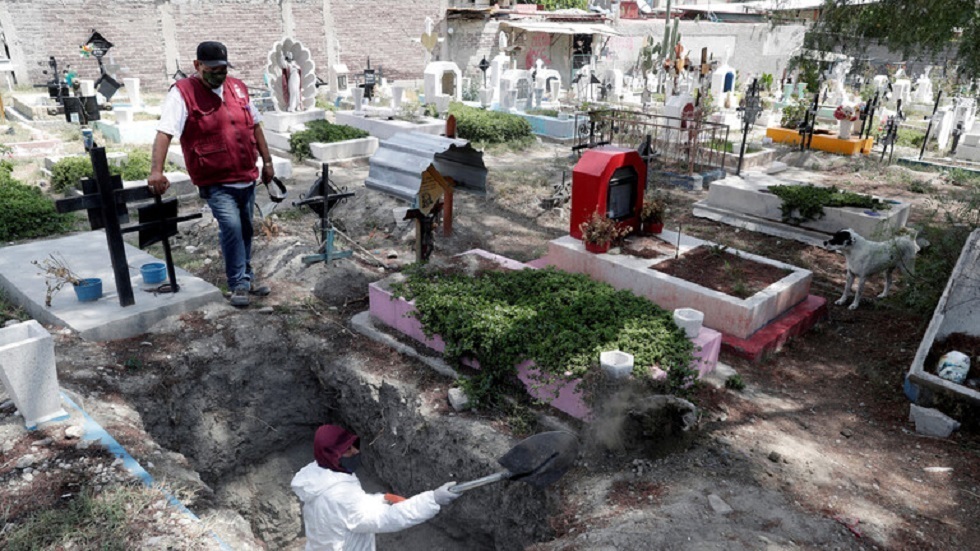 نفاد شهادات الوفاة في المكسيك بسبب ضحايا كورونا