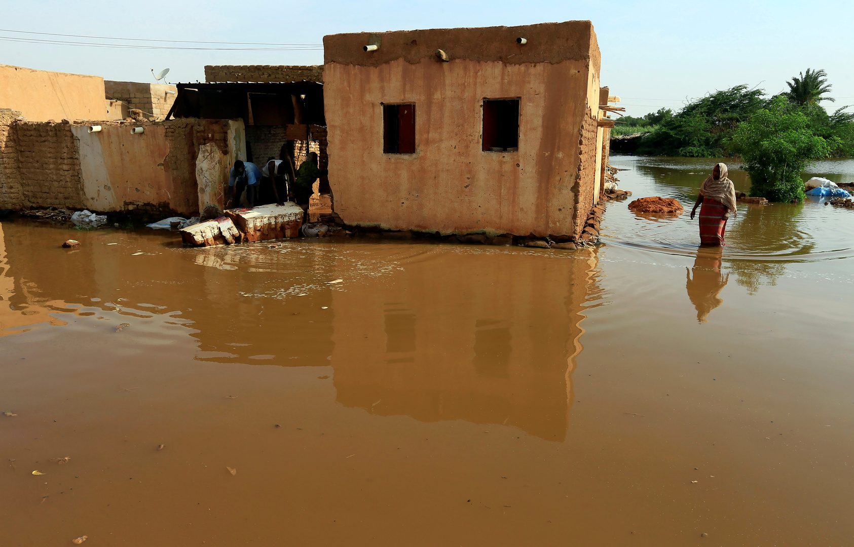 ارتفاع حصيلة ضحايا فيضانات السودان إلى 102 ودمار 70 ألف منزل