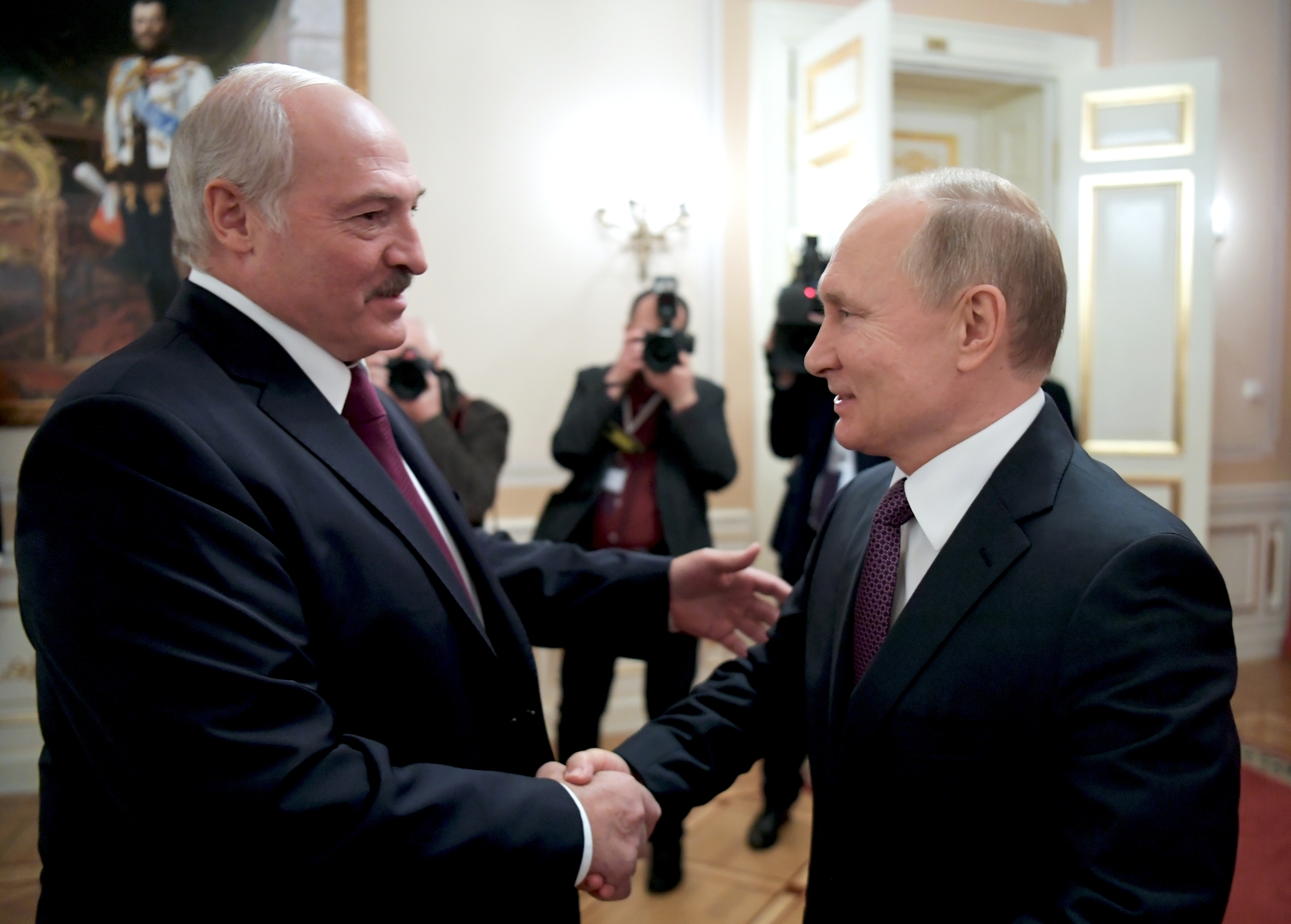 بوتين ولوكاشينكو يبدآن مباحثاتهما في سوتشي
