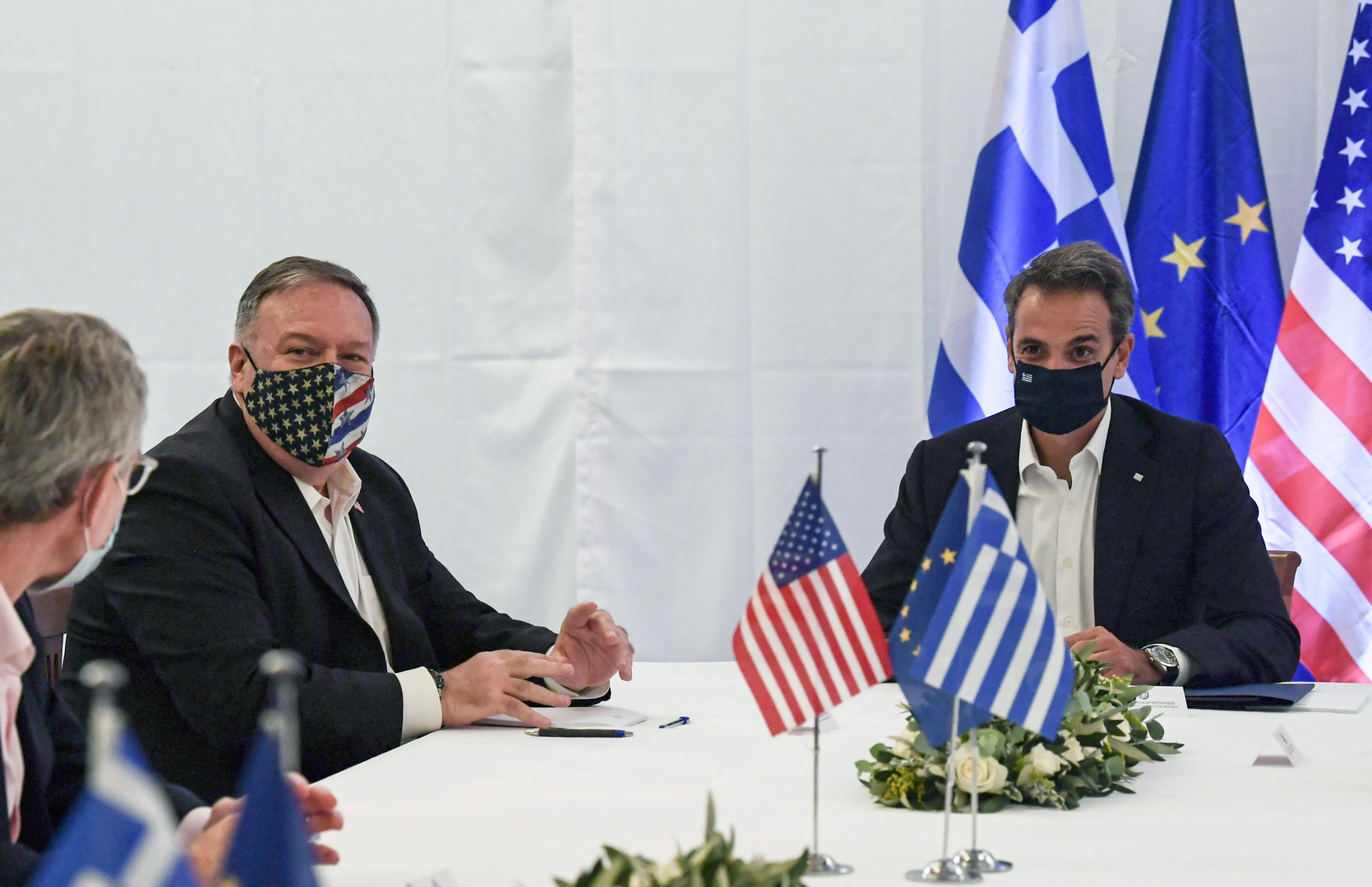 بومبيو: أمريكا تؤيد بشدة الحوار بين اليونان وتركيا