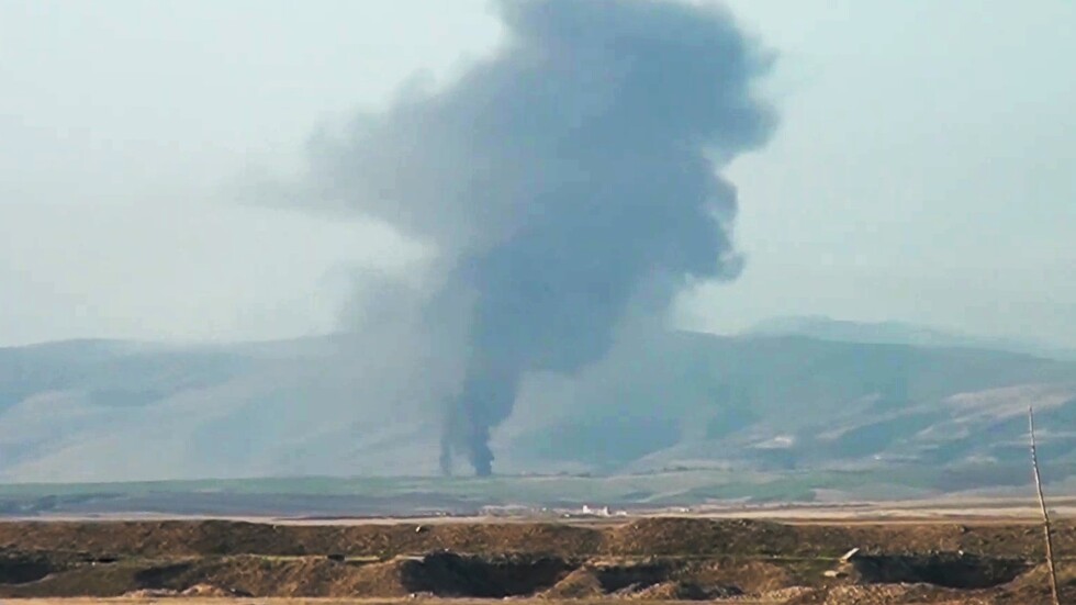 جمهورية قره باغ المعلنة ذاتيا تعلن إسقاط مروحية أذرية وتحطمها في إيران