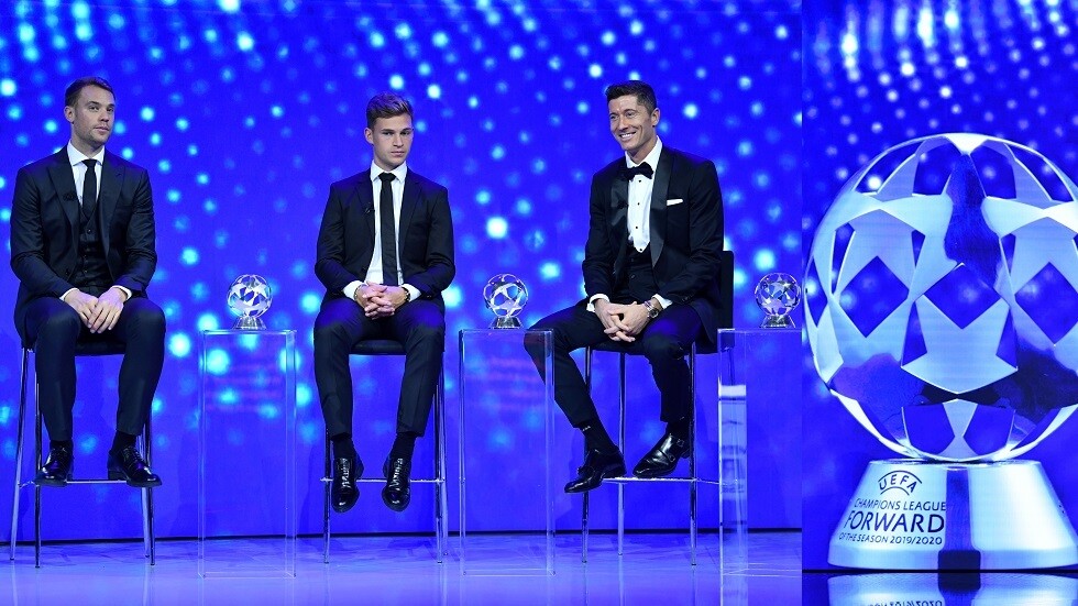 كرة القدم.. قائمة الفائزين بجوائز الأفضل في أوروبا 2020