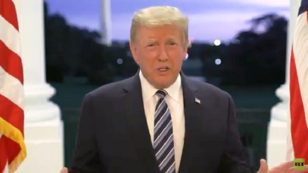 بعد خروجه من المستشفى.. ترامب يوجه كلمة للأمريكيين ويحثهم على الخروج وعدم الخوف من كورونا