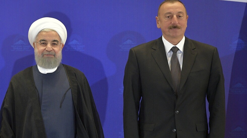 روحاني لعلييف: إيران مهتمة بوحدة أراضي دول جوارها ومستعدة لاتخاذ إي إجراء لحل نزاع قره باغ