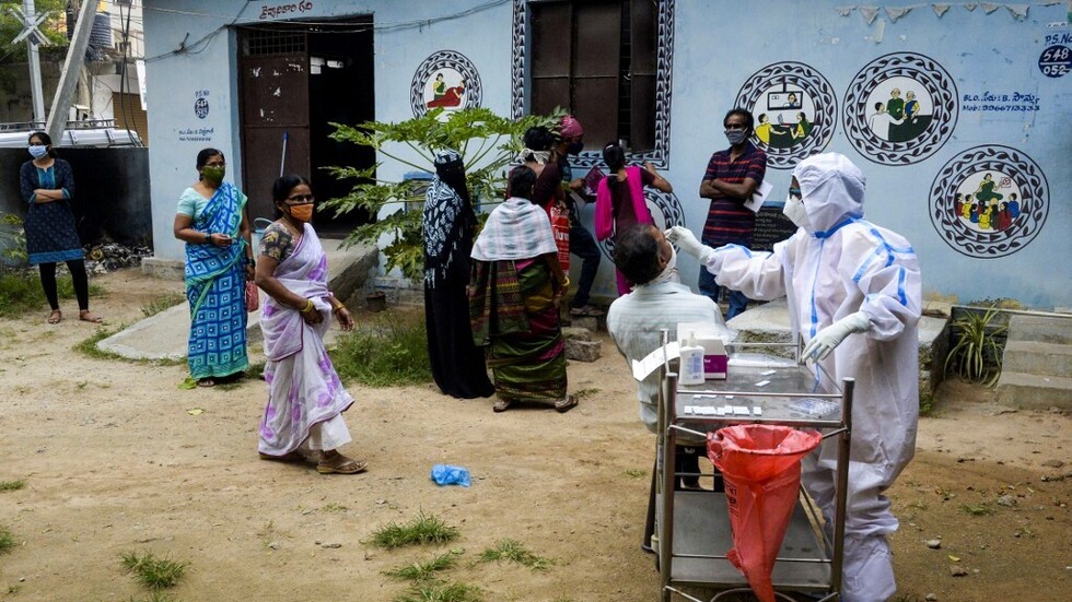 إصابات كورونا في الهند ترتفع إلى 6.84 مليون