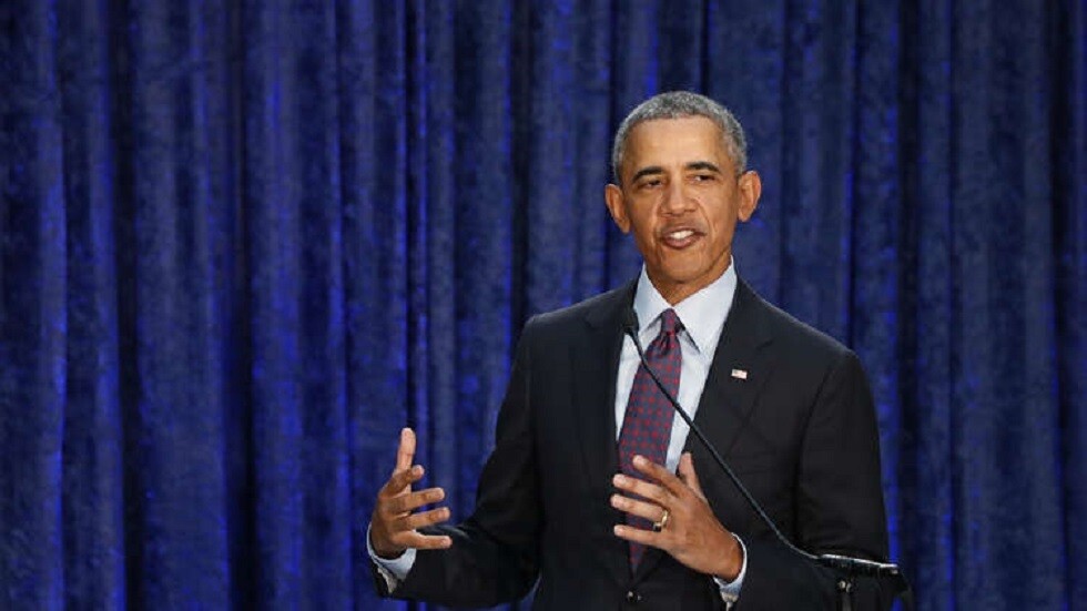 أوباما يحث الديمقراطيين على التصويت بكثافة لبايدن