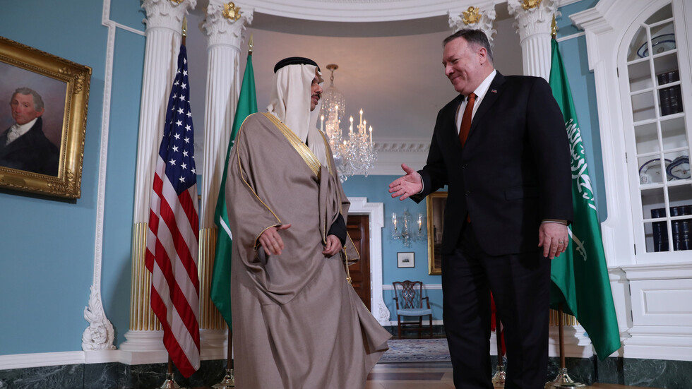 في مستهل الحوار الاستراتيجي.. بن فرحان وبومبيو يبحثان زيادة التعاون العسكري وخطر إيران