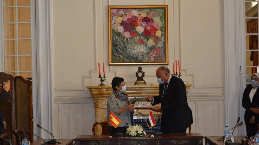 مصر تنسق جهودها مع إسبانيا والاتحاد الأوروبي لـ"إعادة الاستقرار" إلى شرق المتوسط (فيديو)