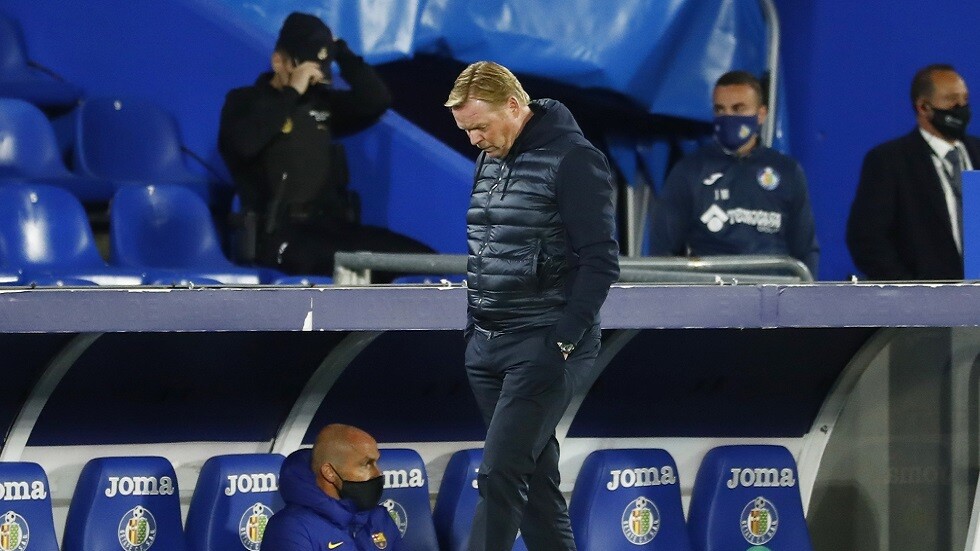 كومان يكشف سبب خسارة برشلونة أمام خيتافي