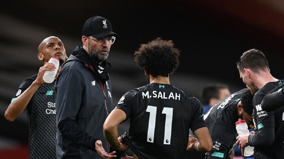 مدرب ليفربول يتجاهل إنجاز المصري صلاح