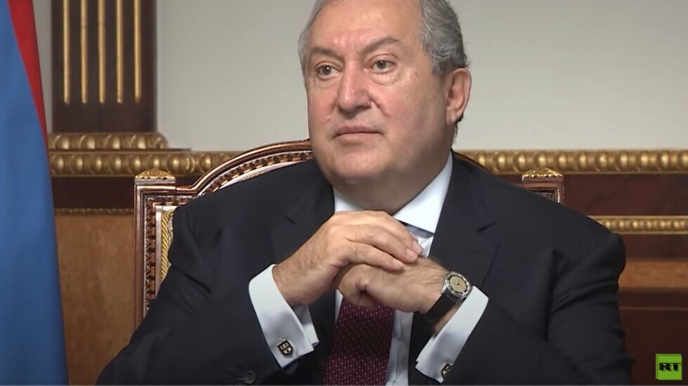 رئيس أرمينيا يناشد الاتحاد الأوروبي والناتو لـ
