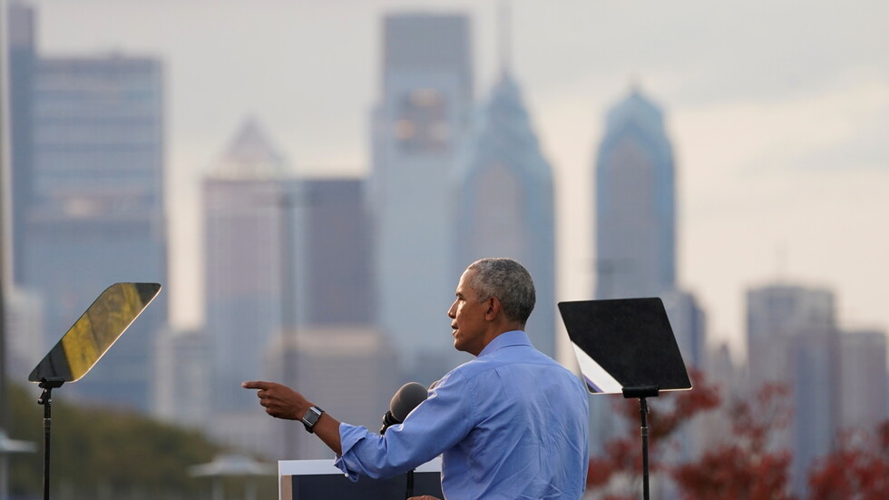 أوباما يدعو الأمريكيين إلى إقبال "غير مسبوق" في الانتخابات لمنع فوز ترامب