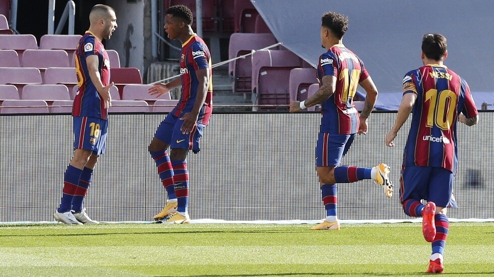 أنسو فاتي يحقق رقما تاريخيا في الكلاسيكو الإسباني (فيديو)