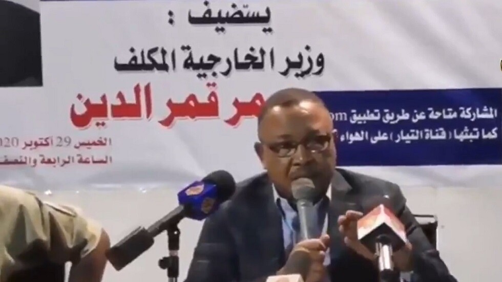 وزير الخارجية السوداني: مراحل التطبيع مع إسرائيل مثل مراحل الزواج