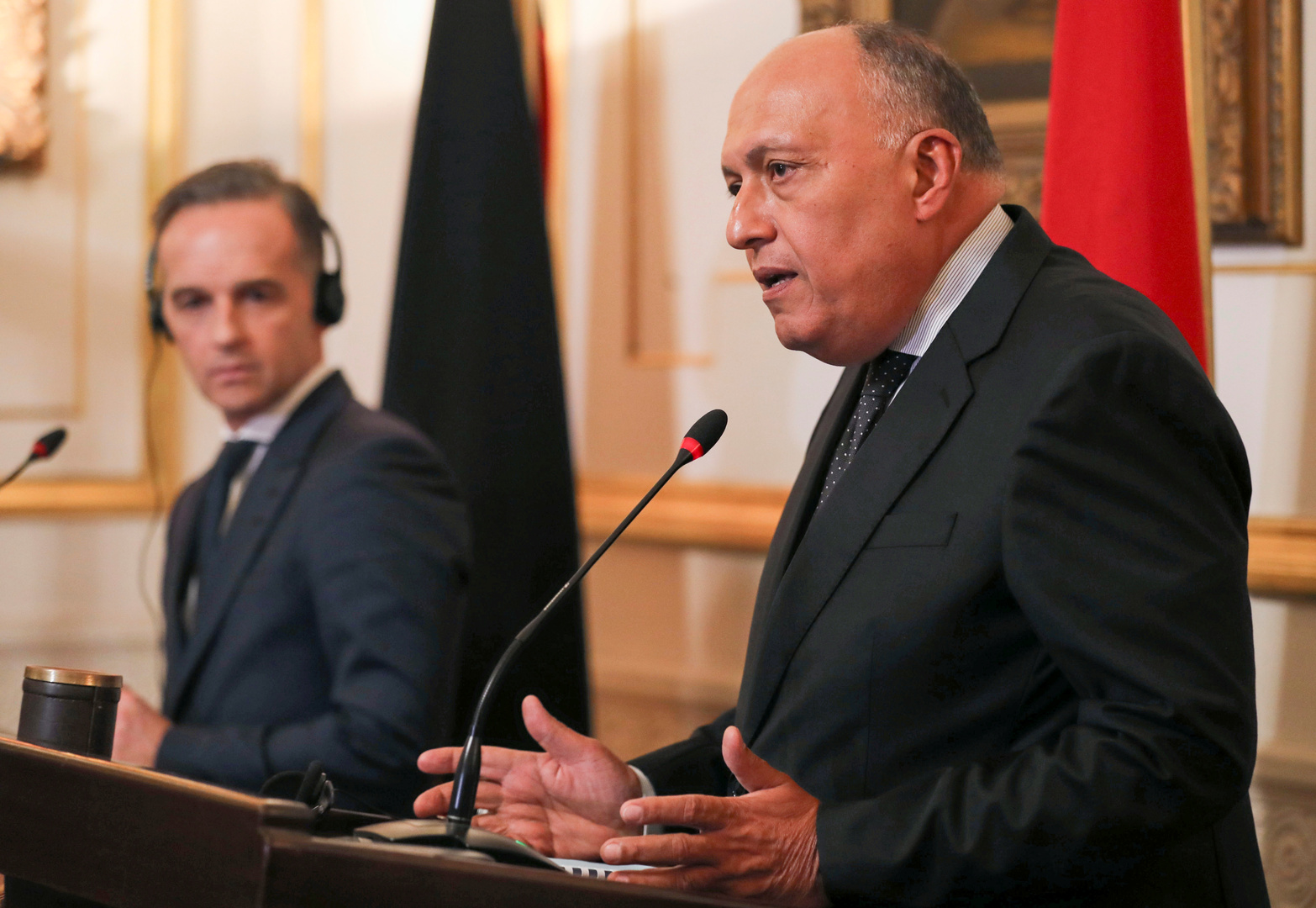 وزير الخارجية المصري: التعاون بين مصر والعراق والأردن لا يستهدف أي طرف
