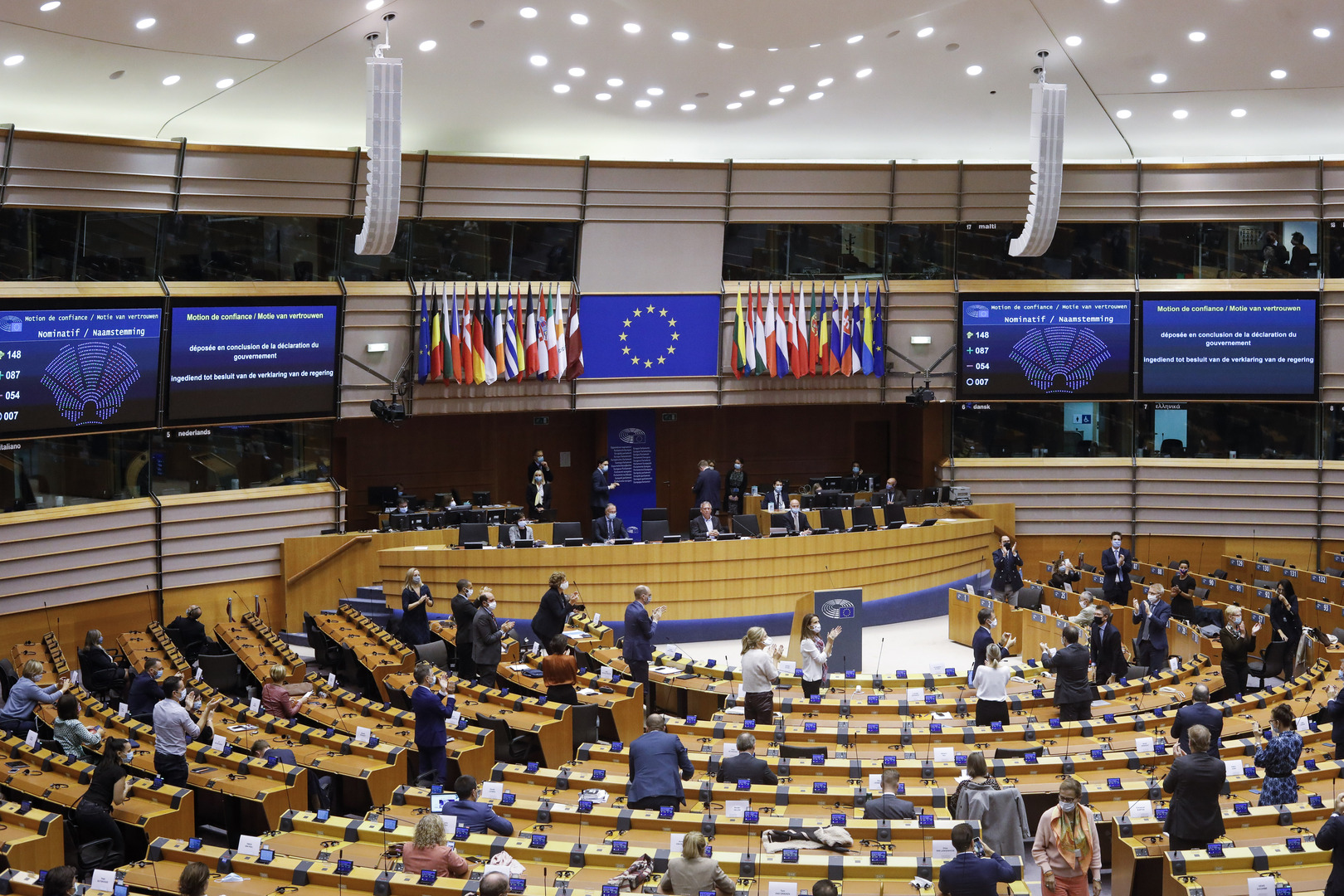 البرلمان الأوروبي يقر التوصيات بإعادة النظر في العلاقات مع بيلاروس
