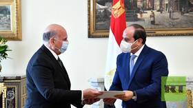 وزير الخارجية العراقي يعرض على السيسي موضوعات اللقاء الوزاري العربي