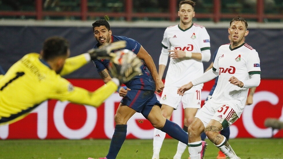 لوكوموتيف موسكو يفرض التعادل على أتلتيكو مدريد في دوري الأبطال (فيديو)