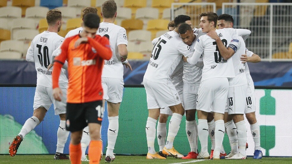 مونشنغلادباخ يكتسح شاختار دونيتسك بسداسية نظيفة (فيديو)