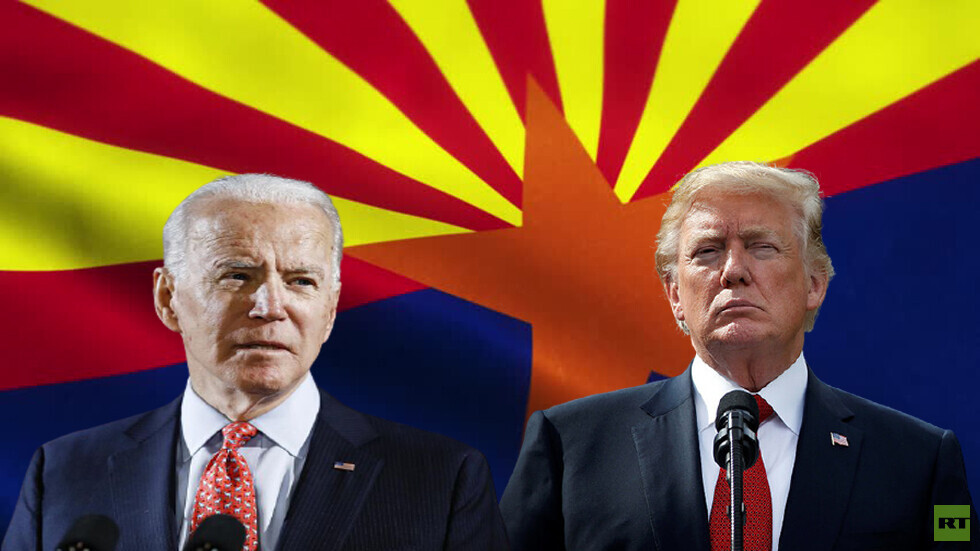 مركز "إديسون" للأبحاث: بايدن يحصل على 49.5 بالمئة مقابل 48.7 بالمئة لترامب في ولاية أريزونا الحاسمة