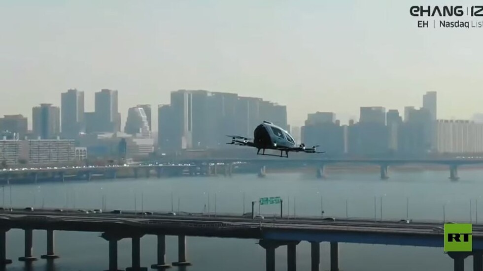 لأول مرة.. تاكسي طائر بدون طيار في سماء سيئول