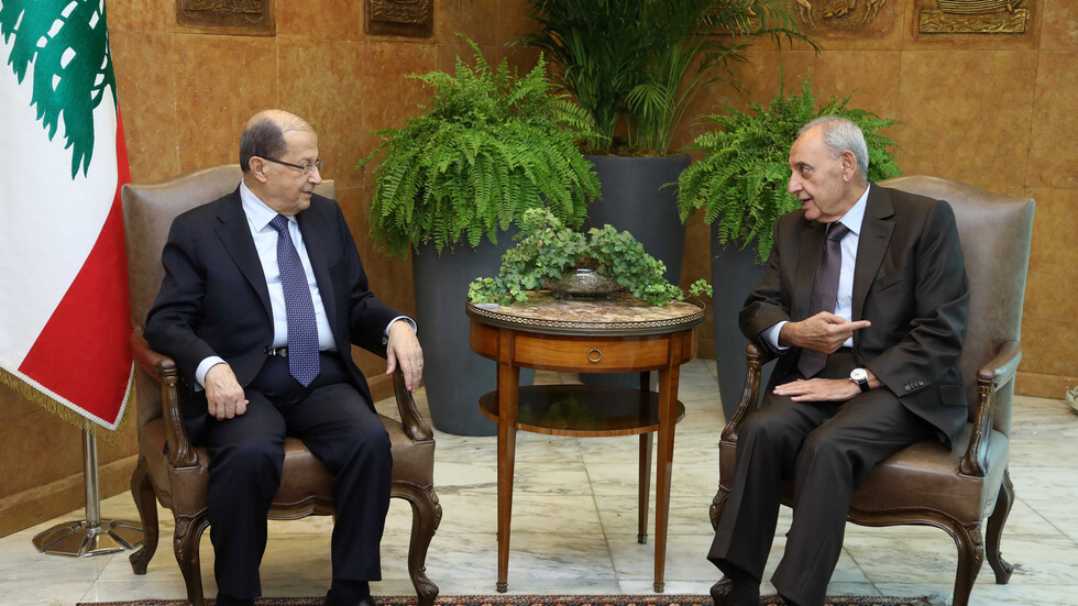 عون وبري يعزيان الأسد بوفاة المعلم