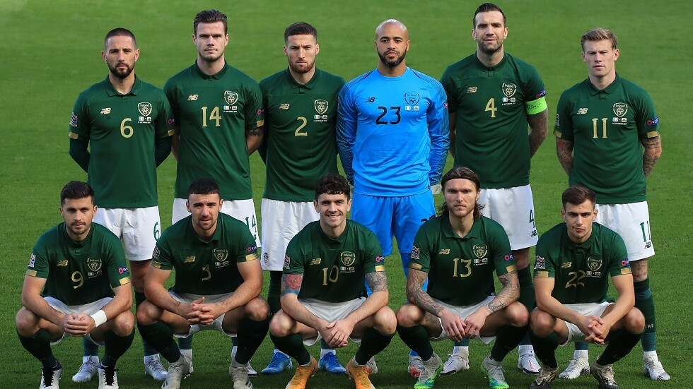 إصابة نجمي منتخب أيرلندا بفيروس كورونا