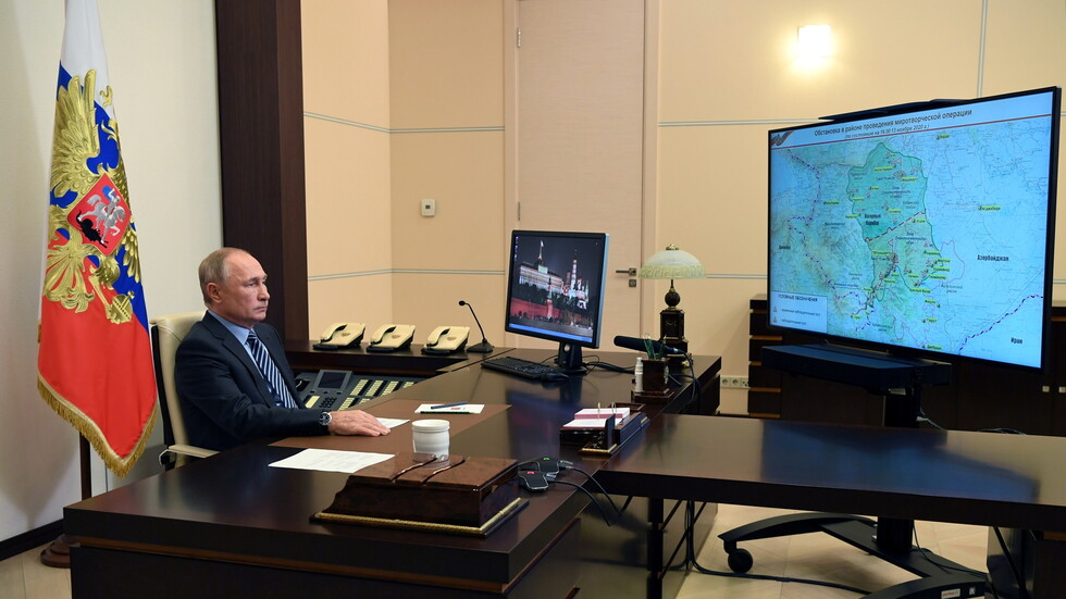 بوتين: قره باغ جزء لا يتجزأ من أراضي أذربيجان