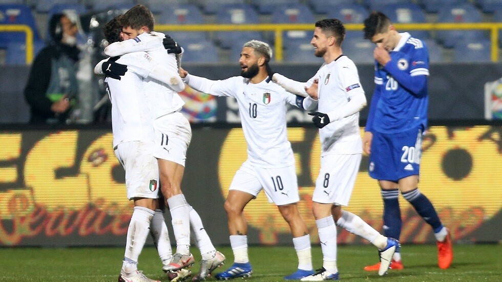 إيطاليا وبلجيكا تكملان أضلاع المربع الذهبي لدوري الأمم الأوروبية (فيديو)