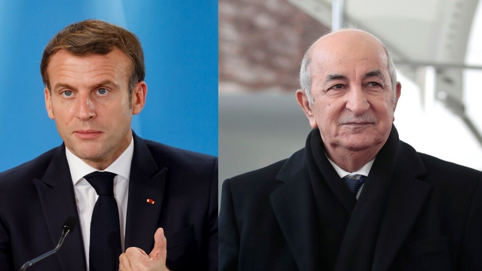 ماكرون: سأبذل كل ما بوسعي لمساعدة الرئيس تبون "الشجاع"