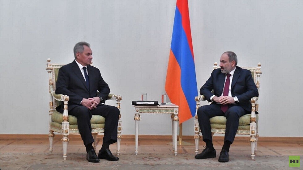 شويغو لباشينيان: روسيا عازمة على منع إراقة المزيد من الدماء في قره باغ