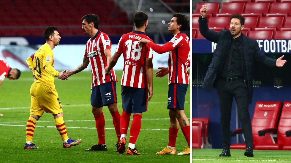 سيميوني يفك عقدته بأول انتصار على برشلونة بعد خطأ فادح من شتيغن (فيديو)