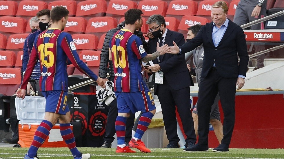 بعد قرار استبعاد ميسي.. كومان ينتقد