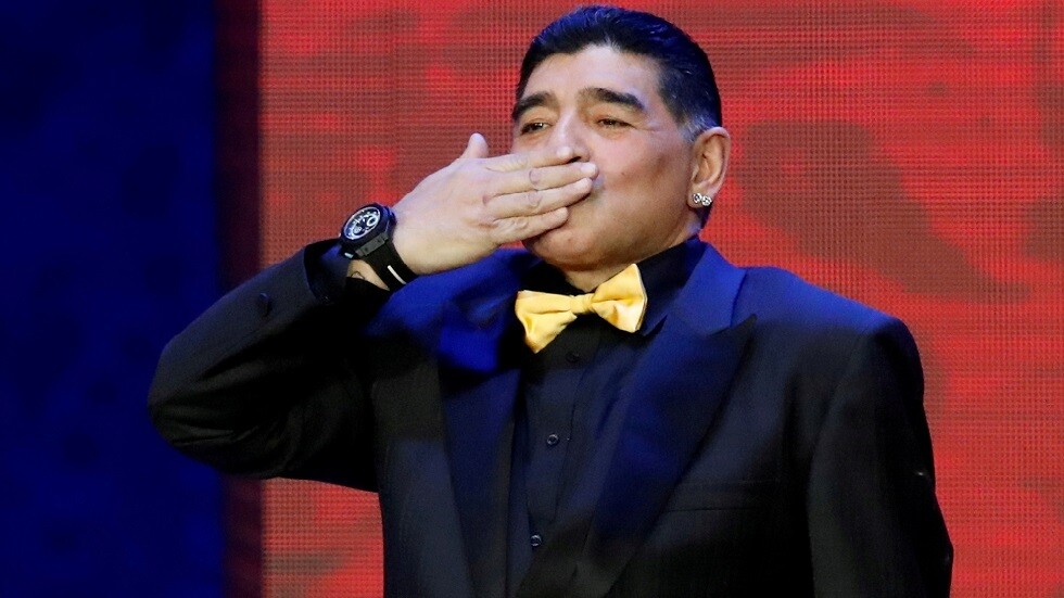 آخر صورة للأسطورة مارادونا قبل وفاته